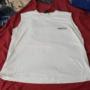 I'm selling a white tank top.
